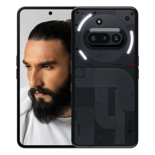 Nothing Phone (3a) 12/256 ГБ, черный