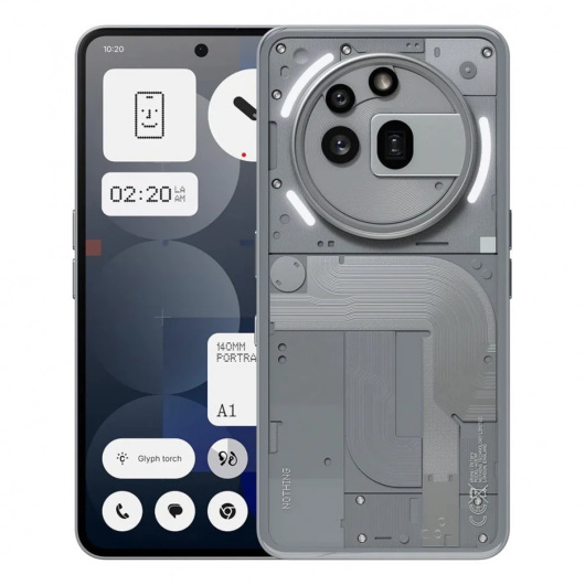 Nothing Phone (3a) Pro 12/256 ГБ, серый
