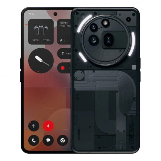 Nothing Phone (3a) Pro 12/256 ГБ, черный
