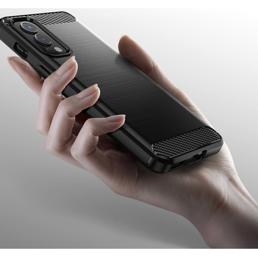 Защитный чехол Carbon для OnePlus Nord 2 5G Черный