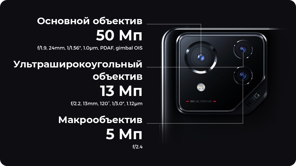 ASUS ROG Phone 8 16/512GB Серый (CN)